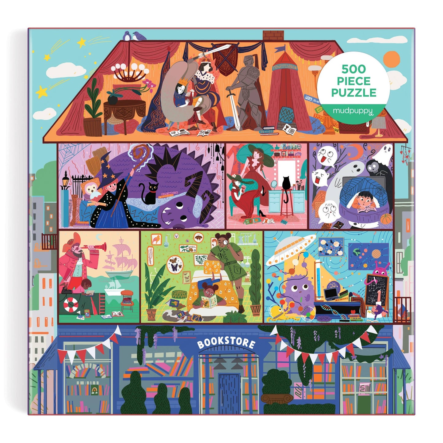 The Magic of Stories 500 Piece Family Puzzle