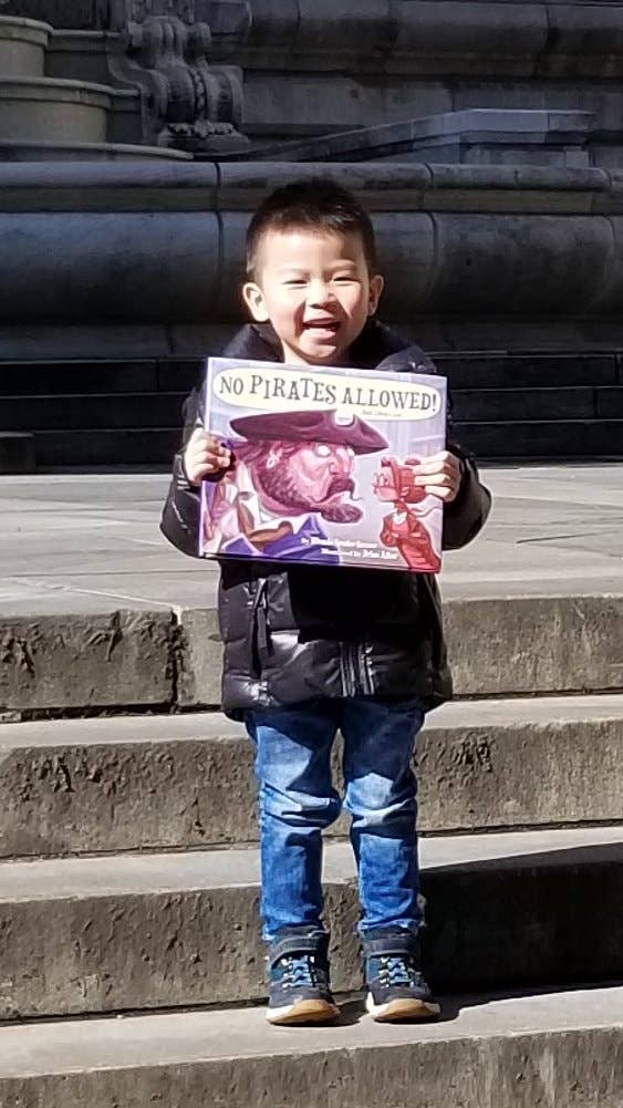No Pirates Allowed! Said Library Lou Picture Book