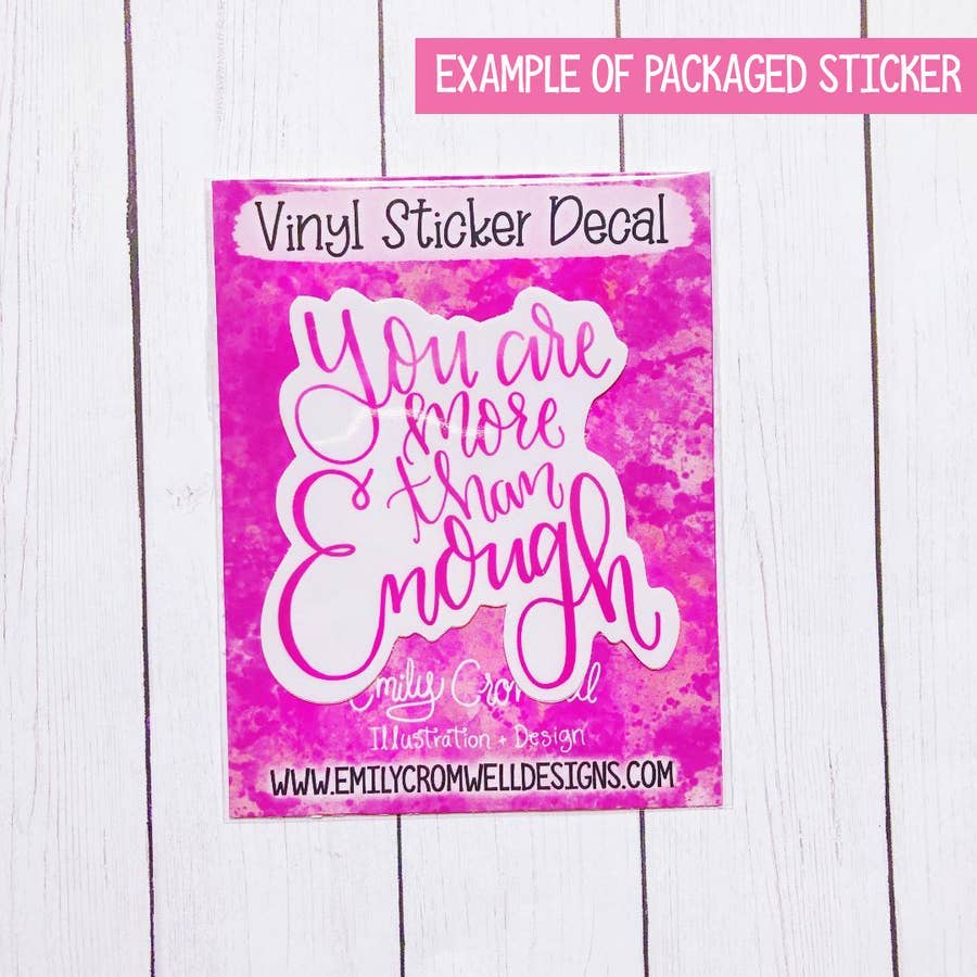 All I Want For Christmas is Books Decal Sticker: No packaging