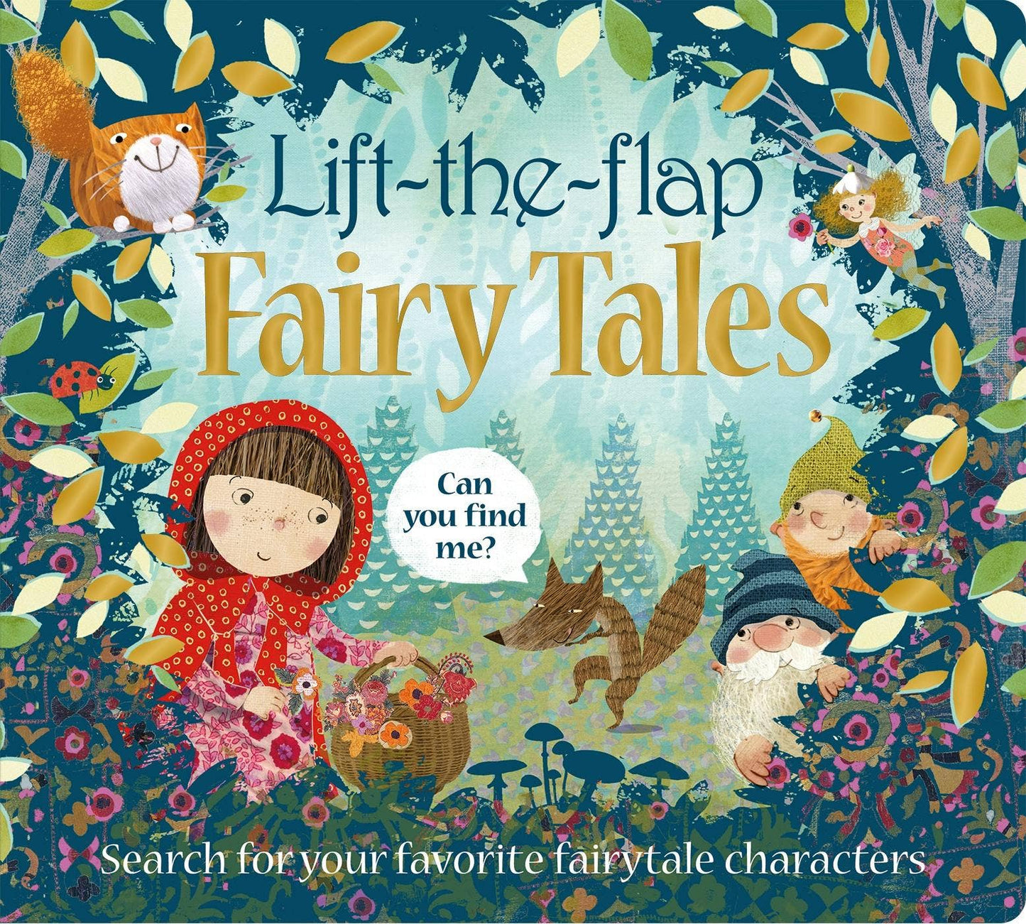 Lift The Flap: Search For Favorite Fairytale Characters
