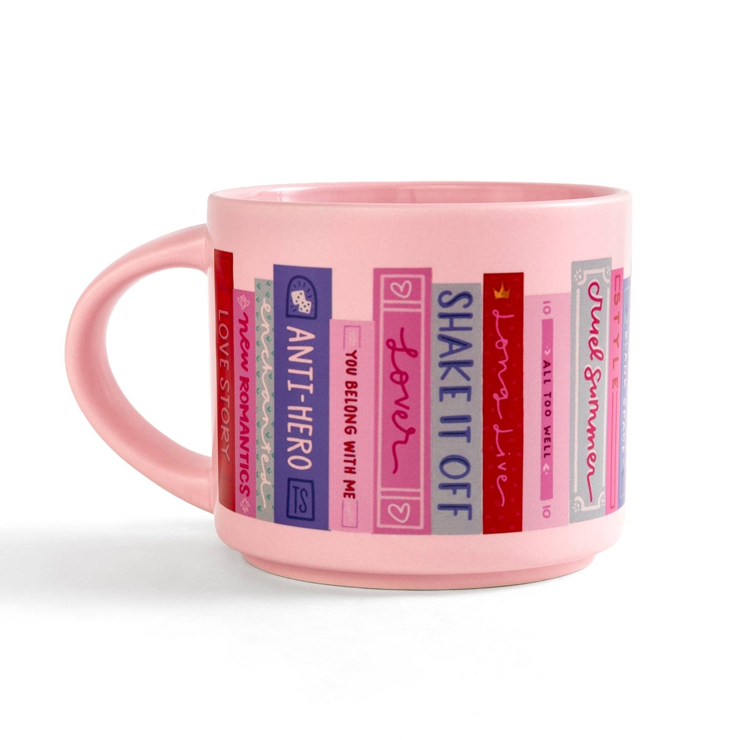 Eras Book Tour Bookshelf Large Ceramic Mug