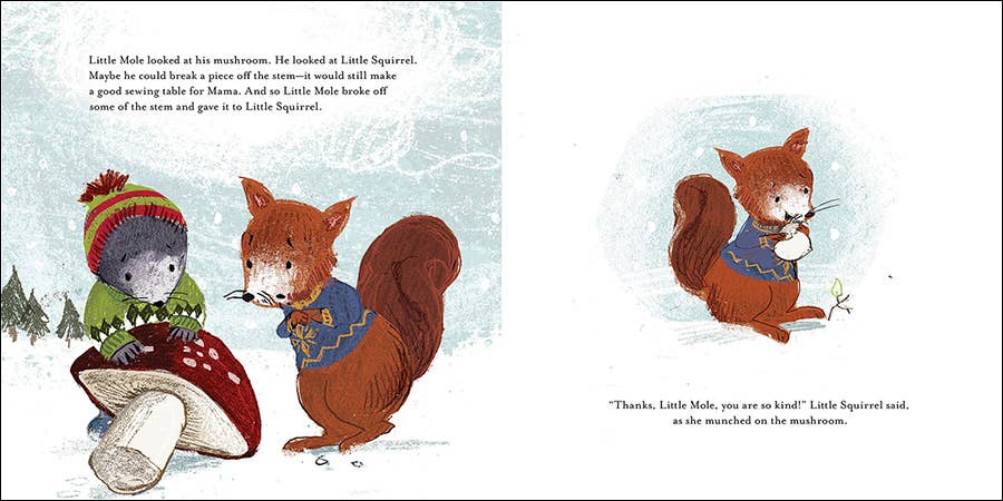 Little Mole's Christmas Gift Picture Book