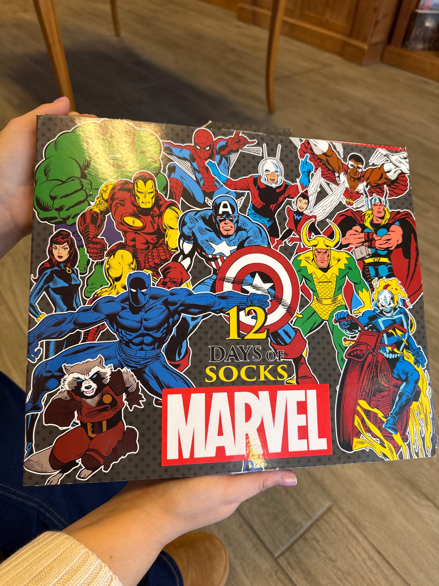 12 Days of Socks - Marvel