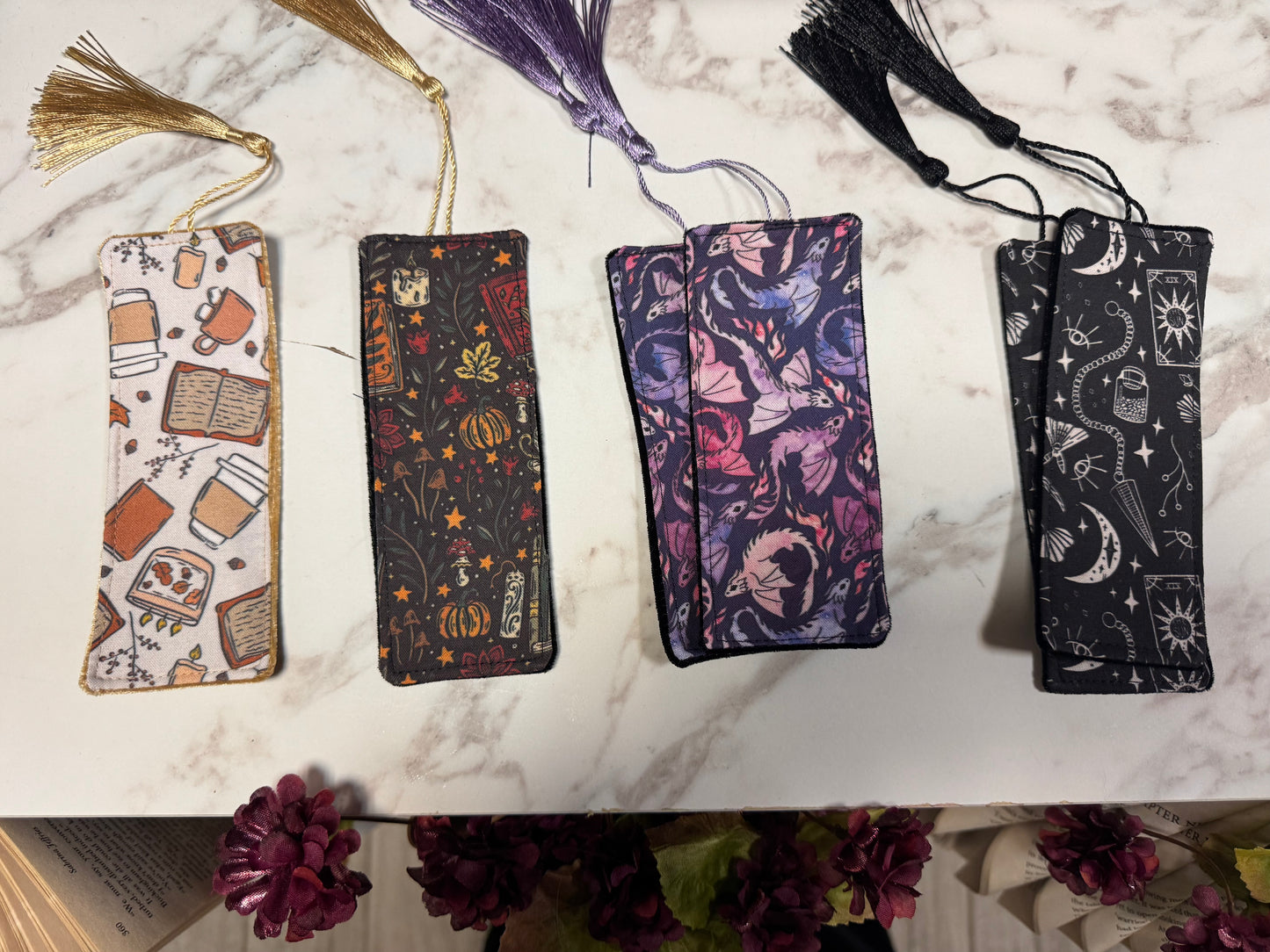 Velvet Bookmarks