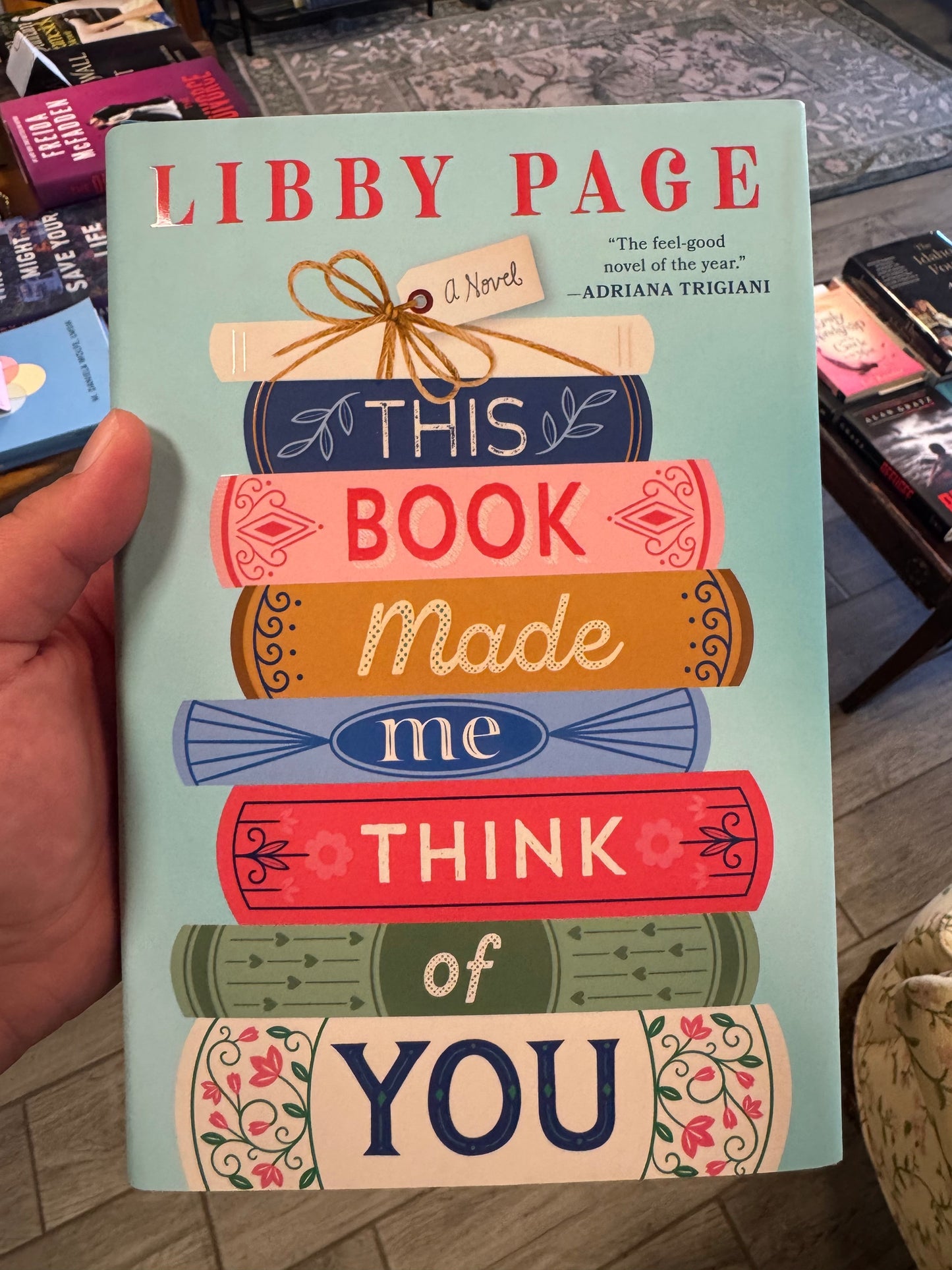 This Book Made Me Think of You
