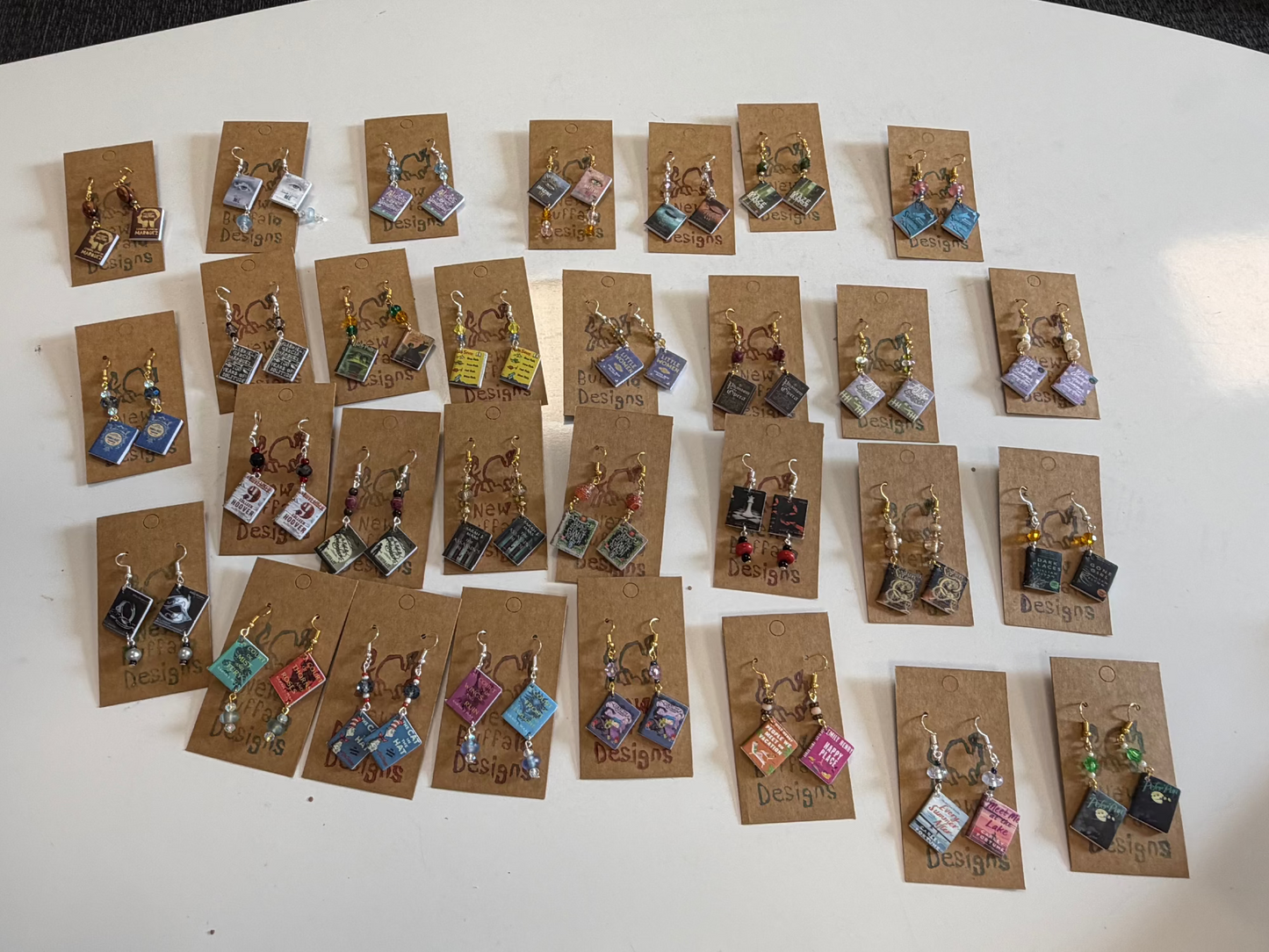 Novel Earrings (New Buffalo Designs)