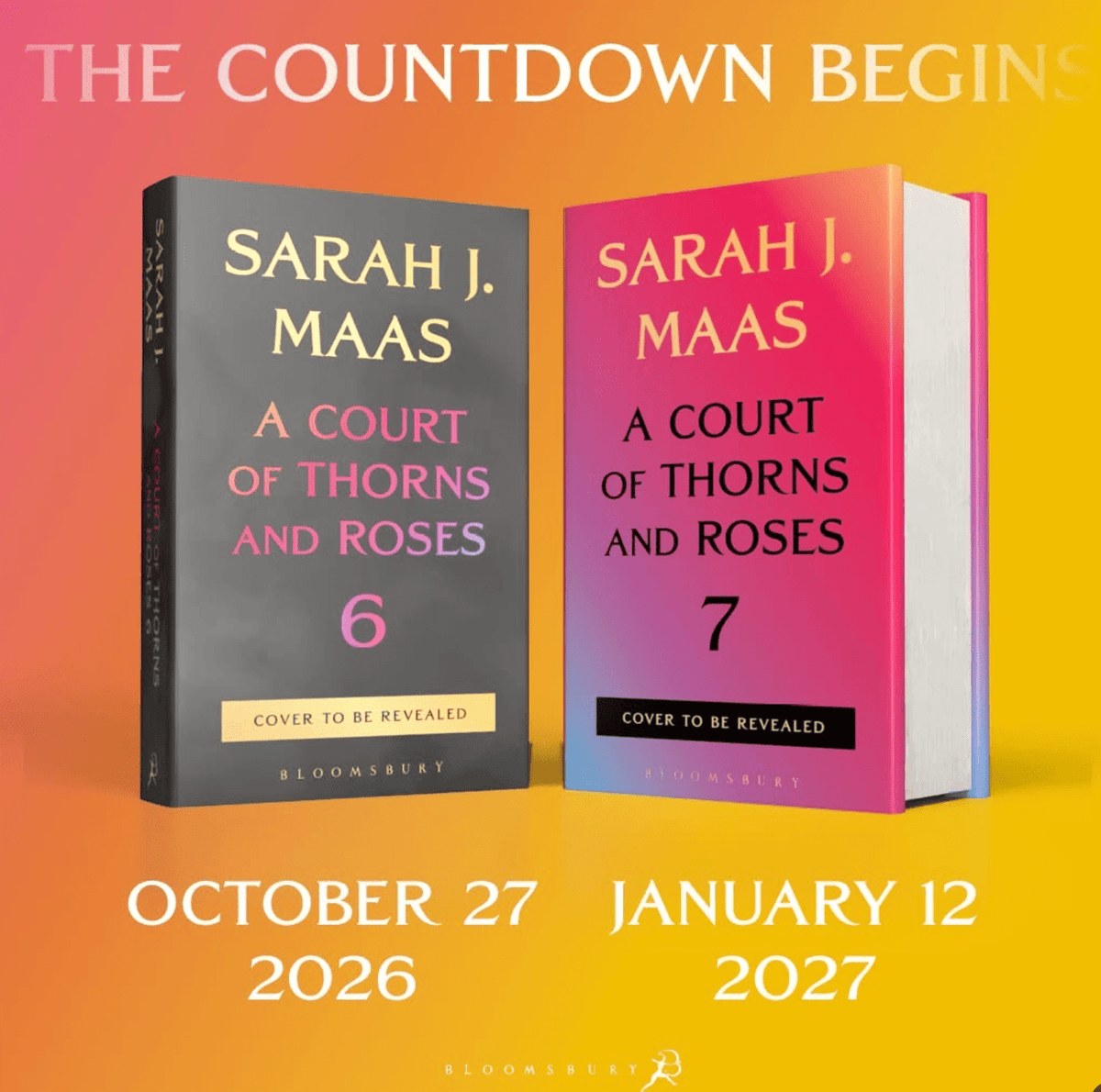 PRE-ORDER: ACOTAR BOOK 6 and 7