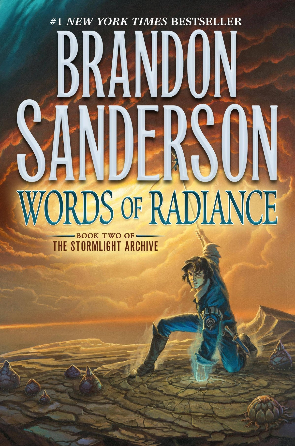 Words of Radiance trade paperback by Brandon Sanderson, Book Two of The Stormlight Archive