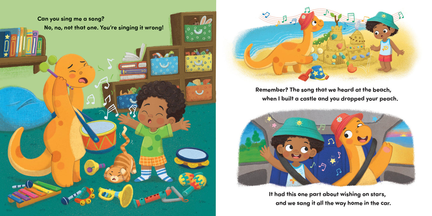 Dinosaur, Go to Bed! Hardcover Picture Book