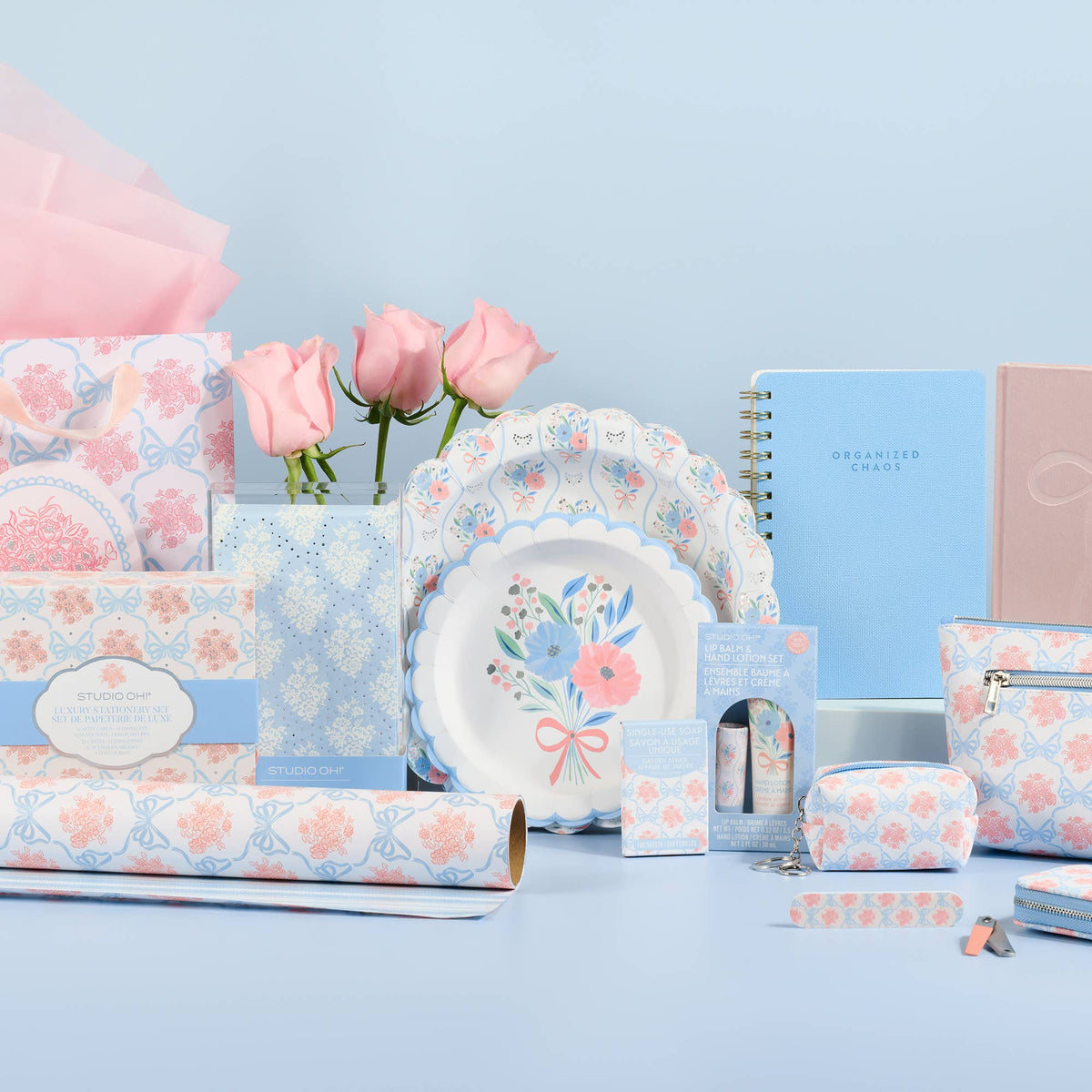 Organized Chaos (Sky Blue) Agatha Notebook