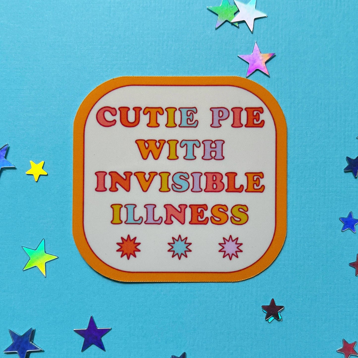 Invisible Illness Sticker