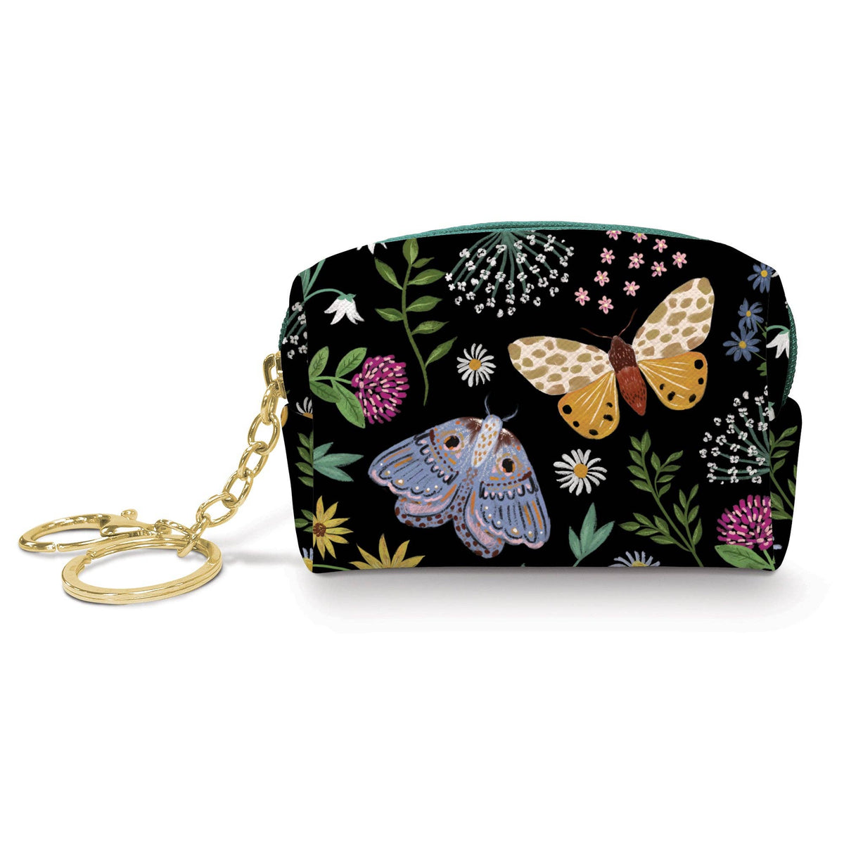Midnight Garden Key Chain Pouch