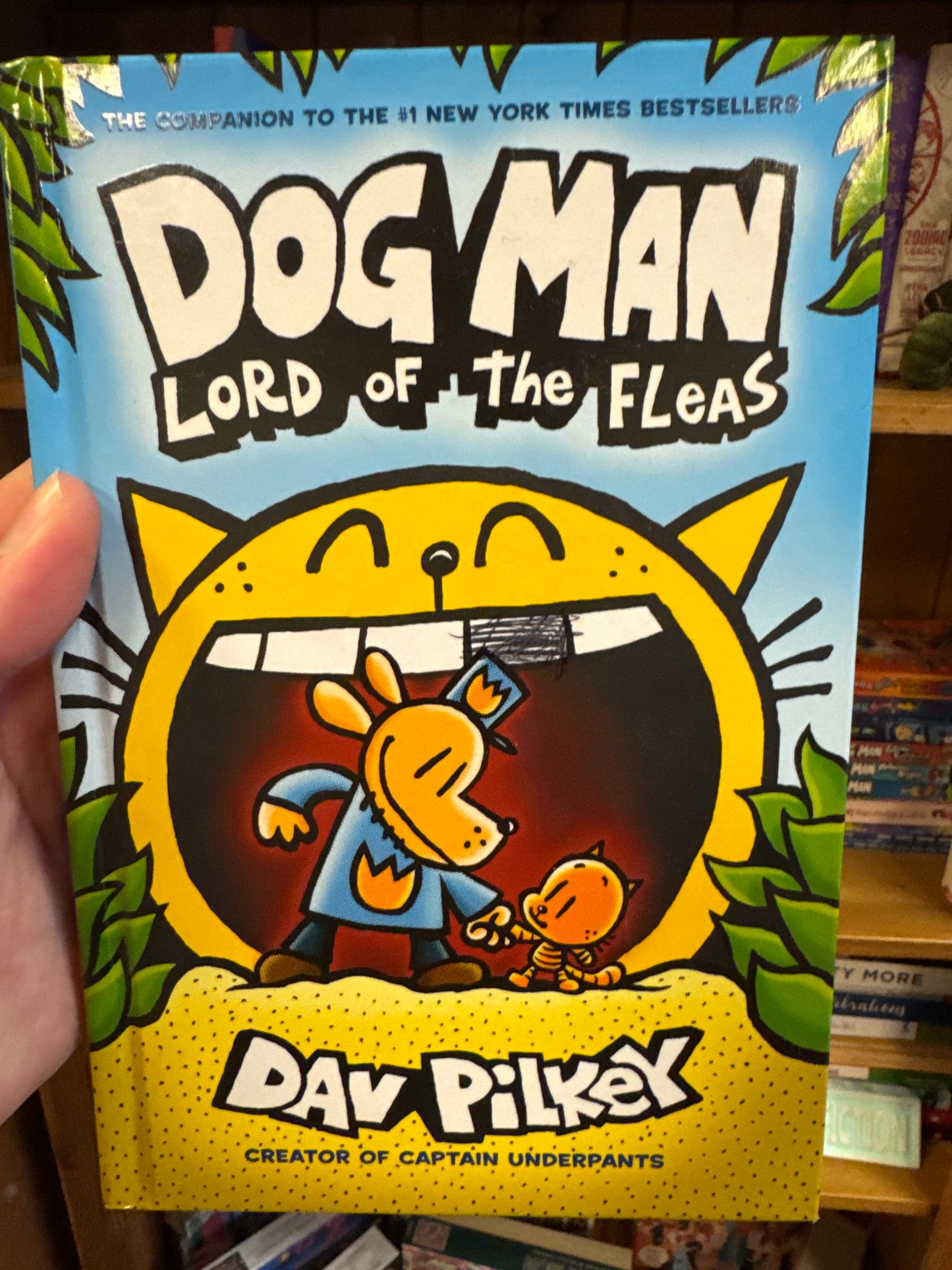 Dog Man Lord of the Fleas