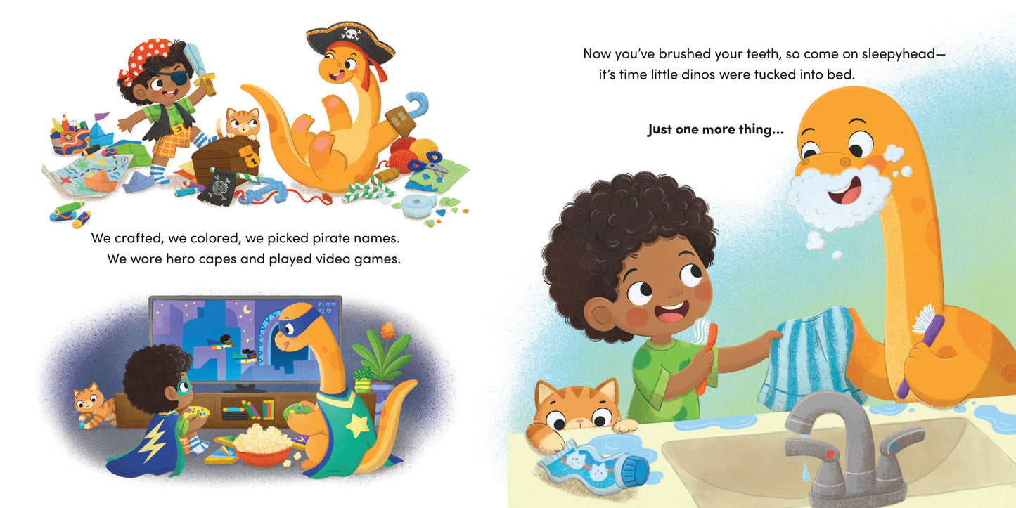 Dinosaur, Go to Bed! Hardcover Picture Book