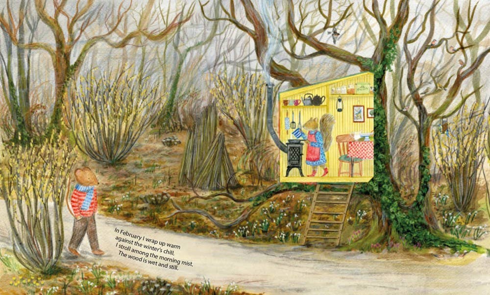 Mouse's Wood: A Year in Nature: Hardcover