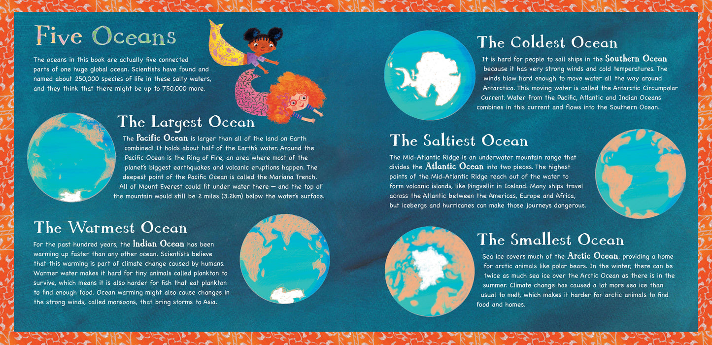 Five Little Mermaids: Paperback w/ Audio & Video