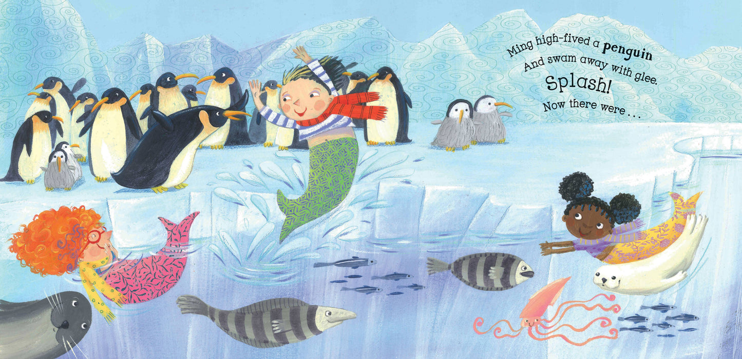 Five Little Mermaids: Paperback w/ Audio & Video