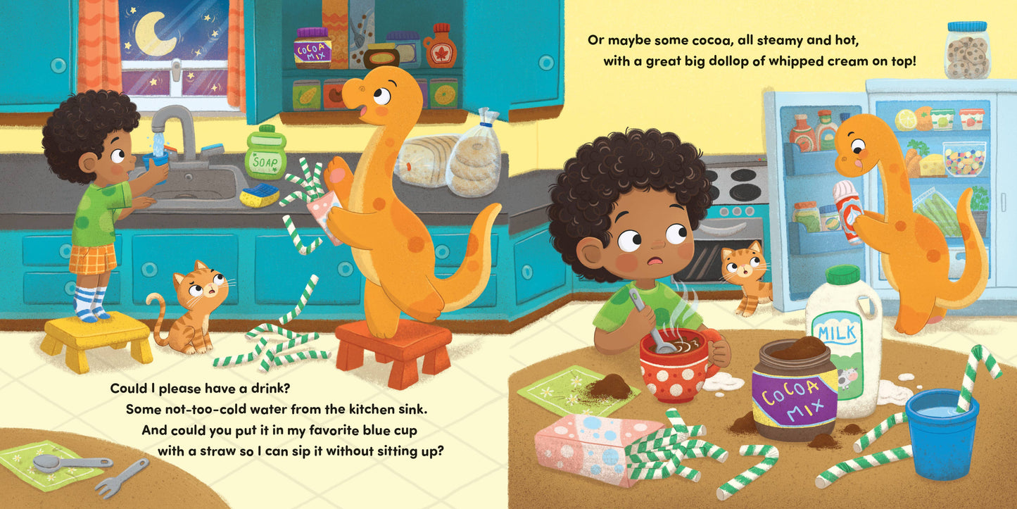 Dinosaur, Go to Bed! Hardcover Picture Book