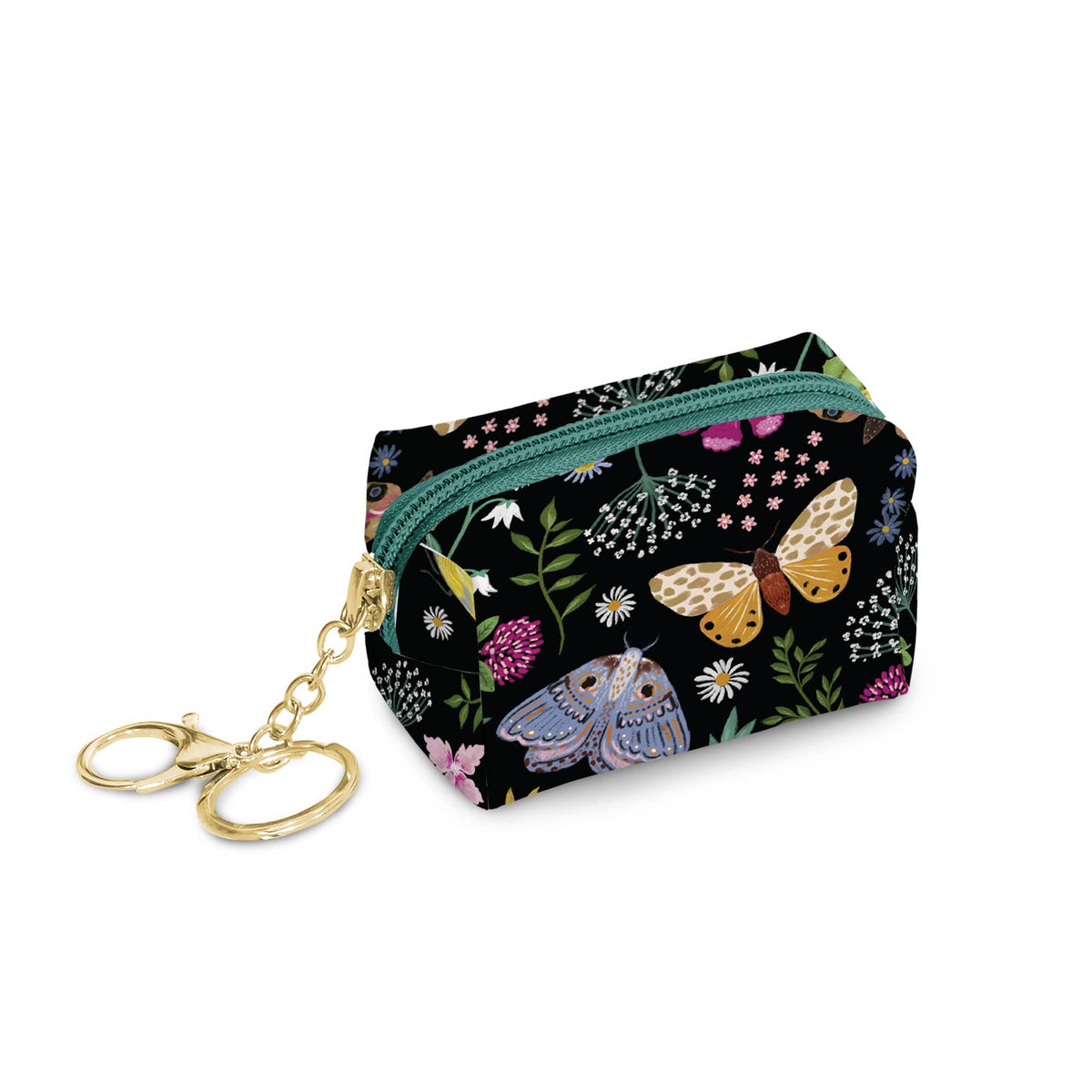 Midnight Garden Key Chain Pouch