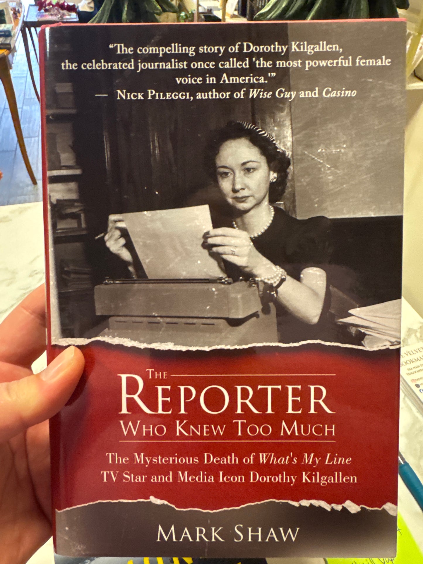 The Reporter who knew too Much