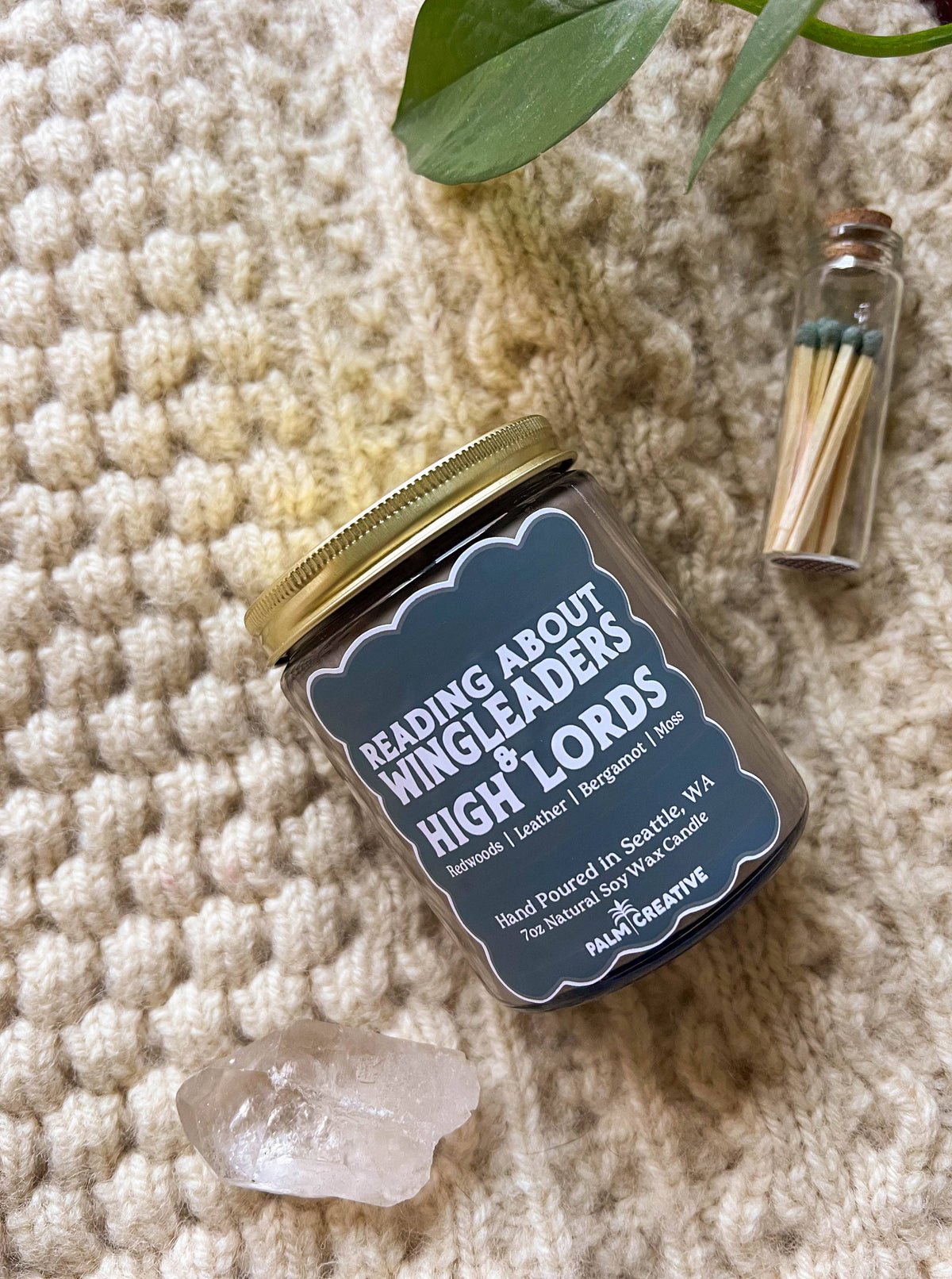 Reading about Wing Leaders & High Lords Candle