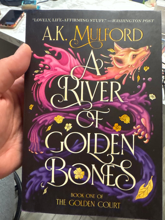 A river of golden bones