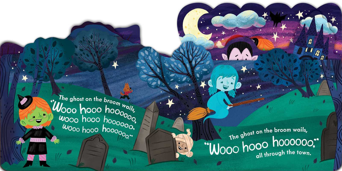 Monsters on the Broom by Annemarie Riley Guertin: Board Books; 14 pages / English