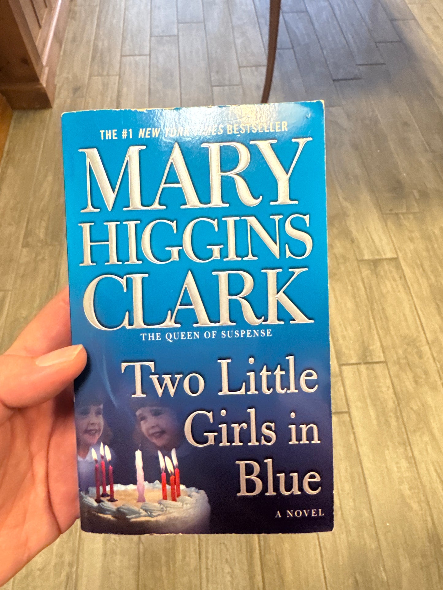 Two Little Girls in Blue