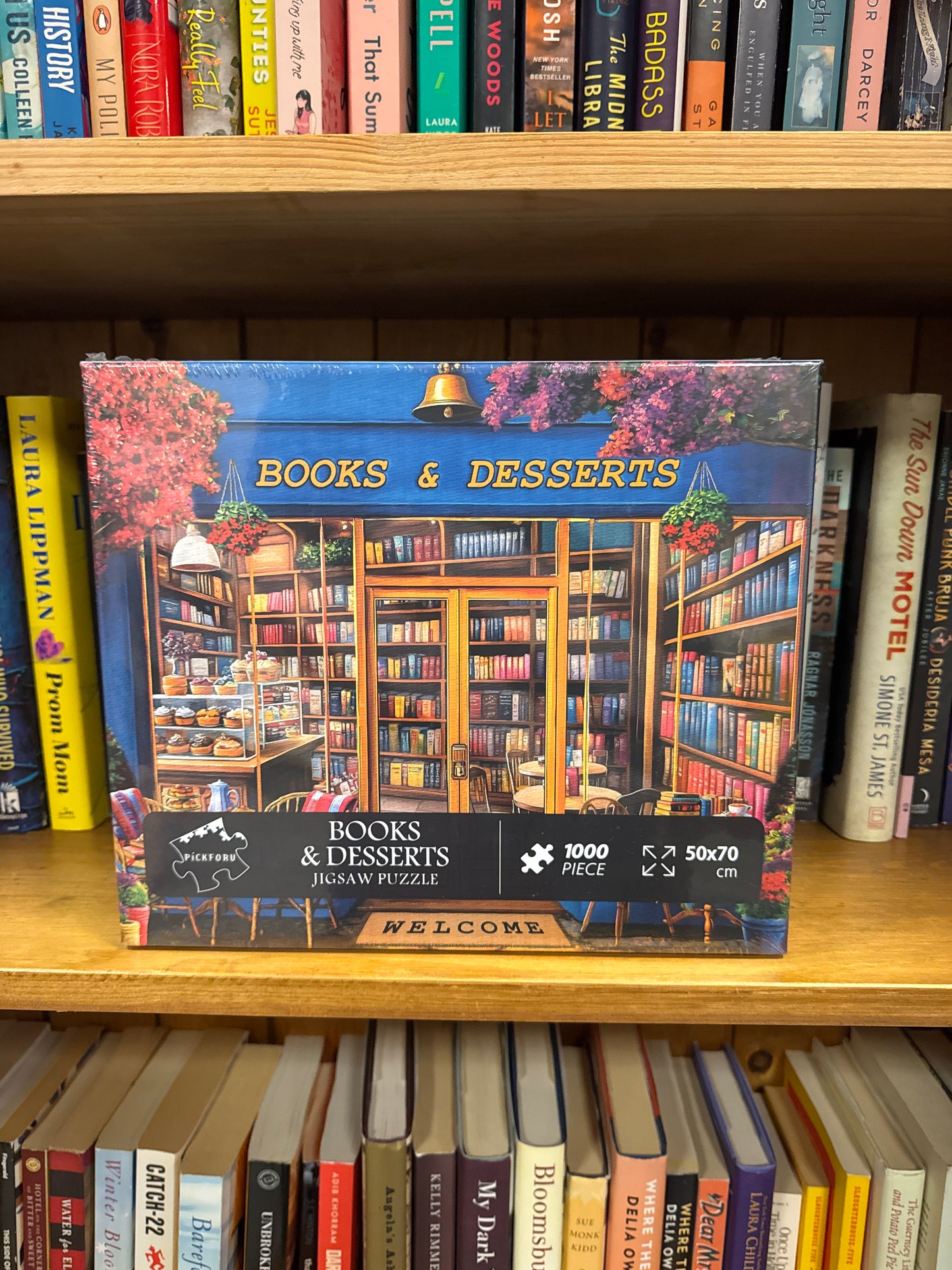 Books and Desserts Puzzle
