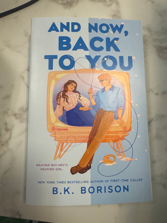 And Now, Back to You
