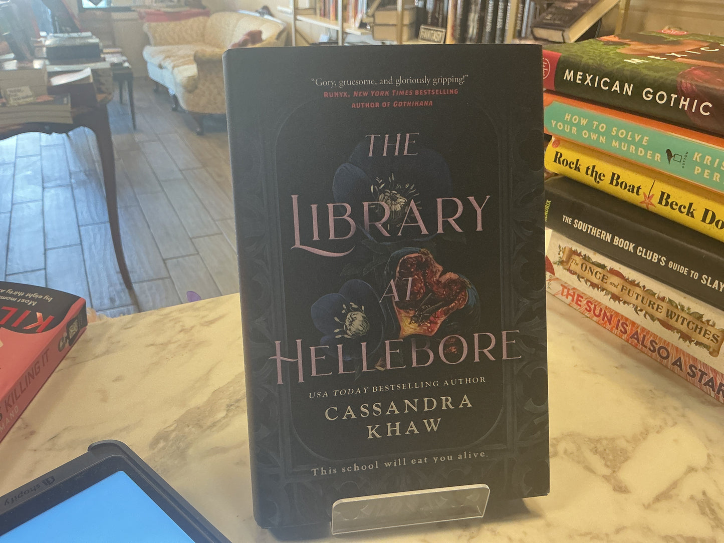 The Library at Hellebore