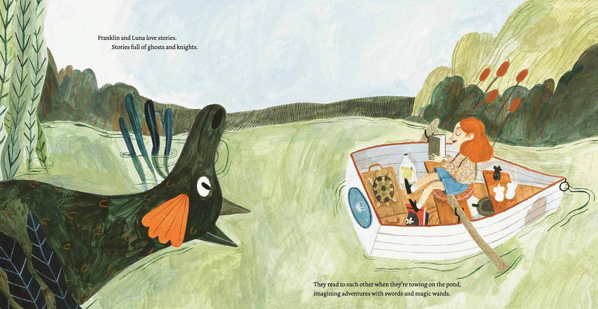 Franklin and Luna and the Book of Fairy Tales: Hardcover