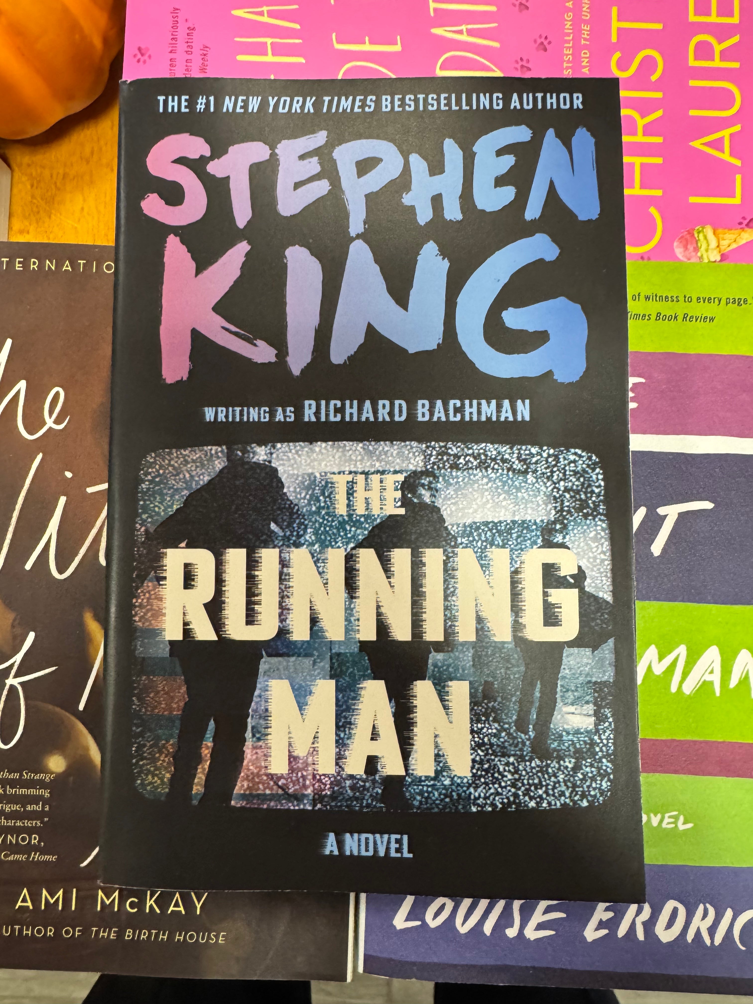 The Running Man – The Velvet Bookmark