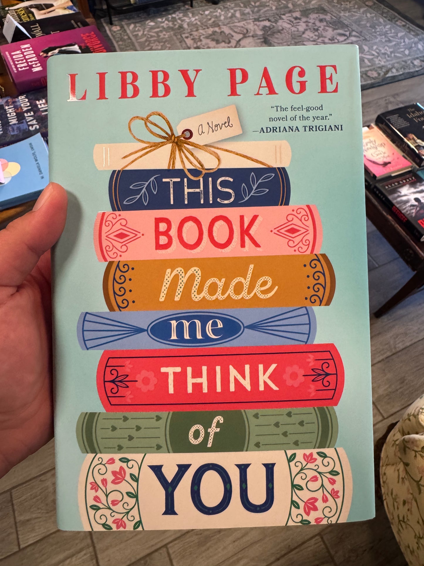 This Book Made Me Think of You
