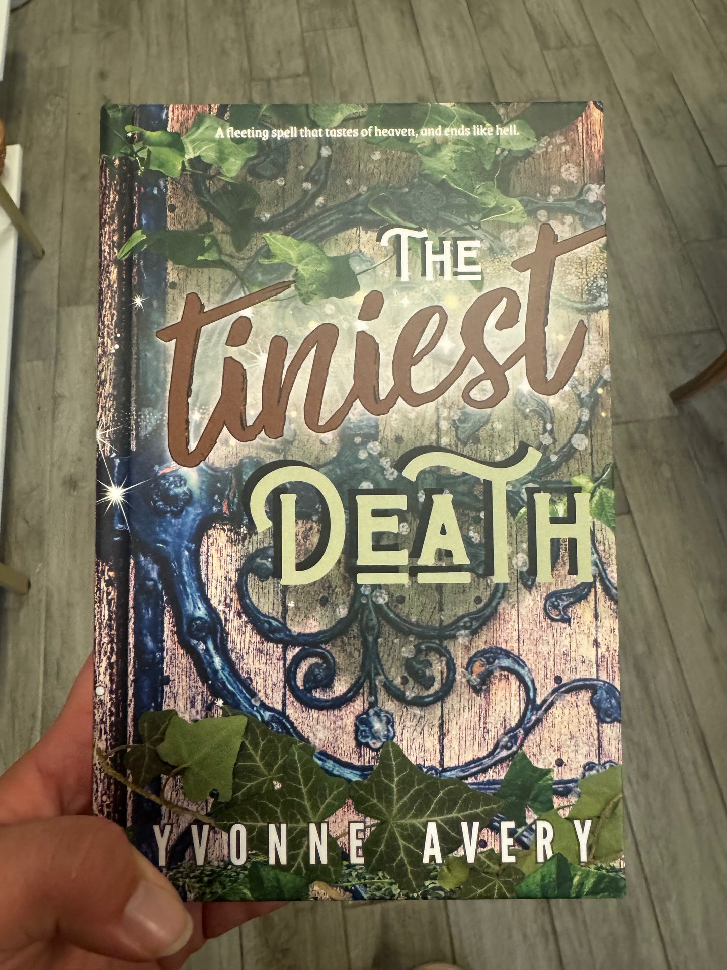 The Tiniest Death - author-sprayed edges