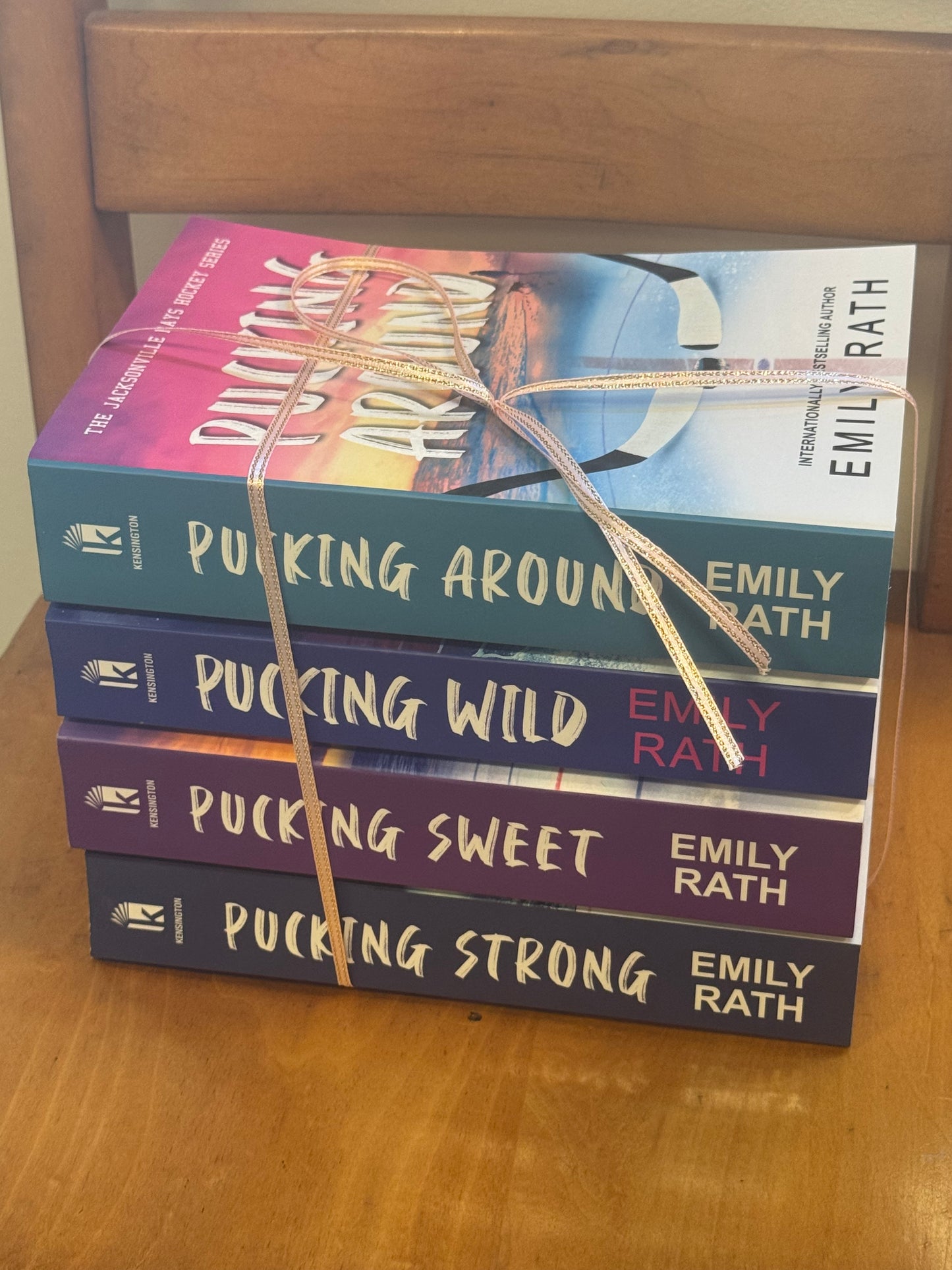 Hockey Romance Series: Pucking Around, Pucking Wild, Pucking Sweet, Pucking Strong