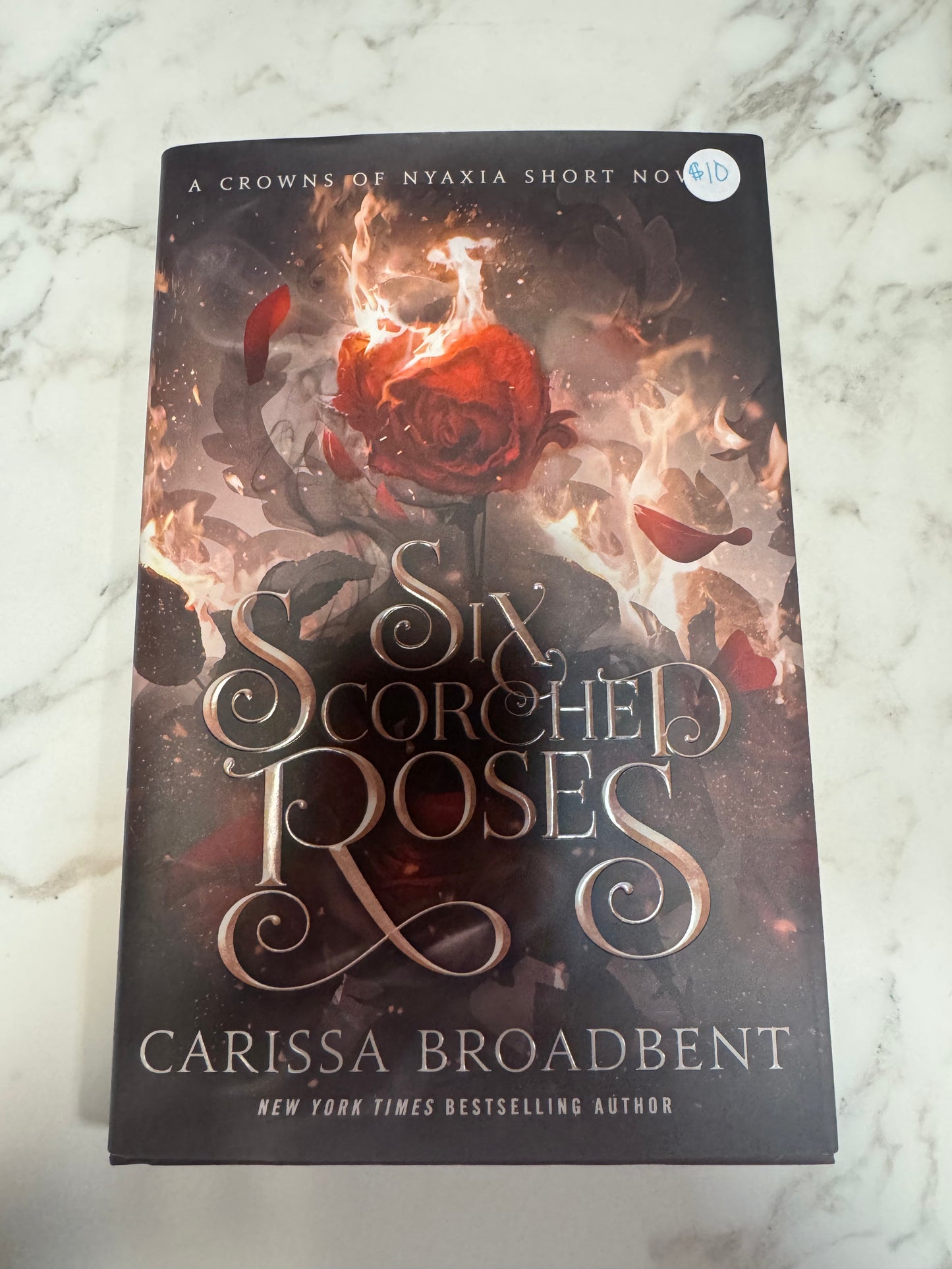 Six Scorched Roses