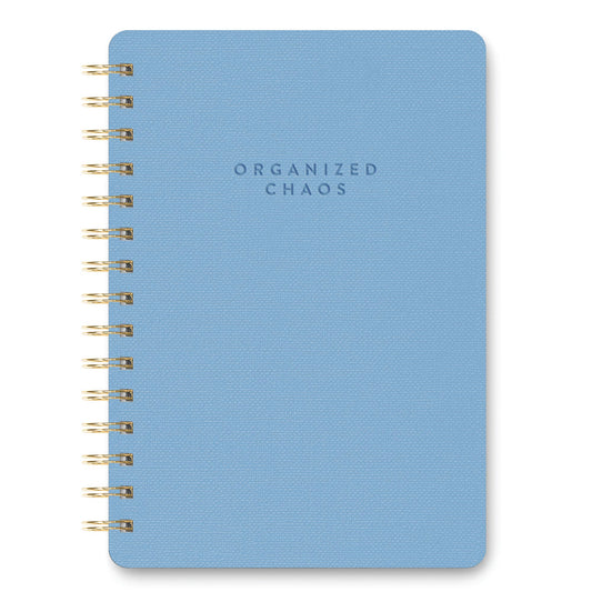 Organized Chaos (Sky Blue) Agatha Notebook