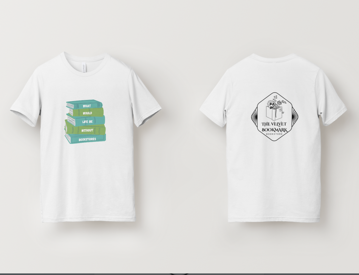 One Year Membership - 5% off purchases, a branded t-shirt, stickers, and a bookmark