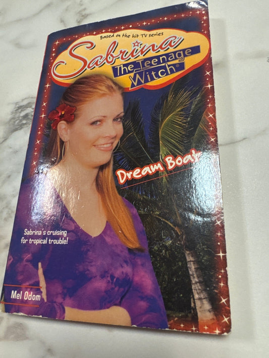 Sabrina The Teenage Witch Dream Boat paperback book by Mel Odom with red-haired cover art