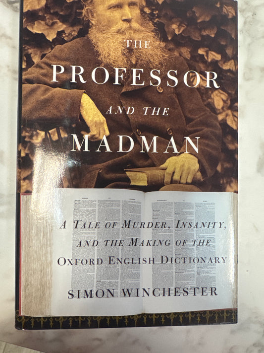 The Professor and the Madman hardcover book by Simon Winchester