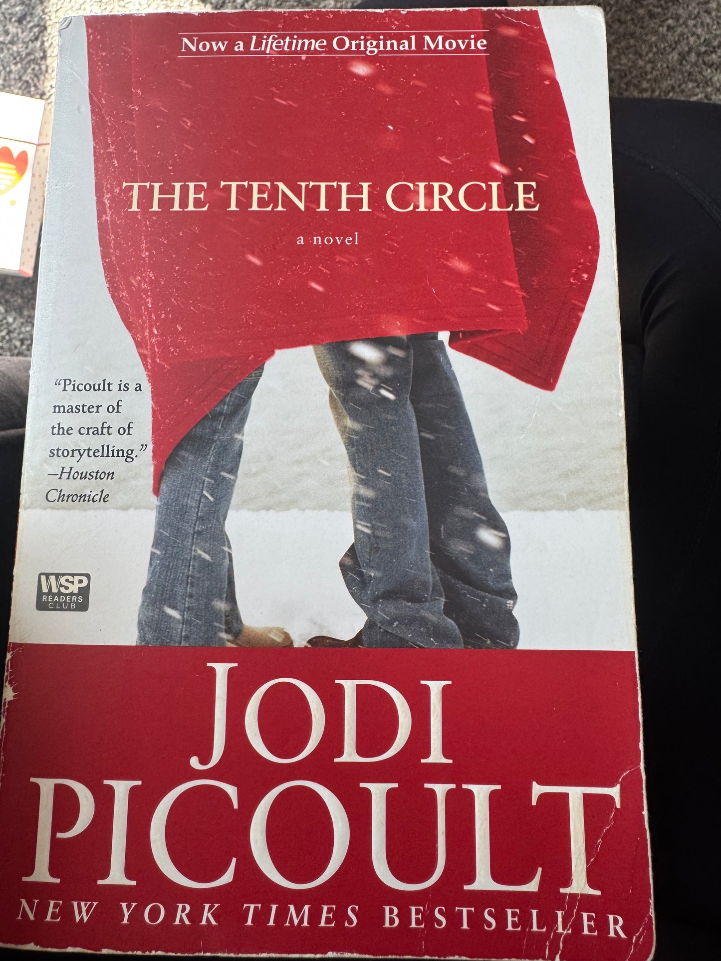 The Tenth Circle paperback novel by Jodi Picoult with red and white cover art