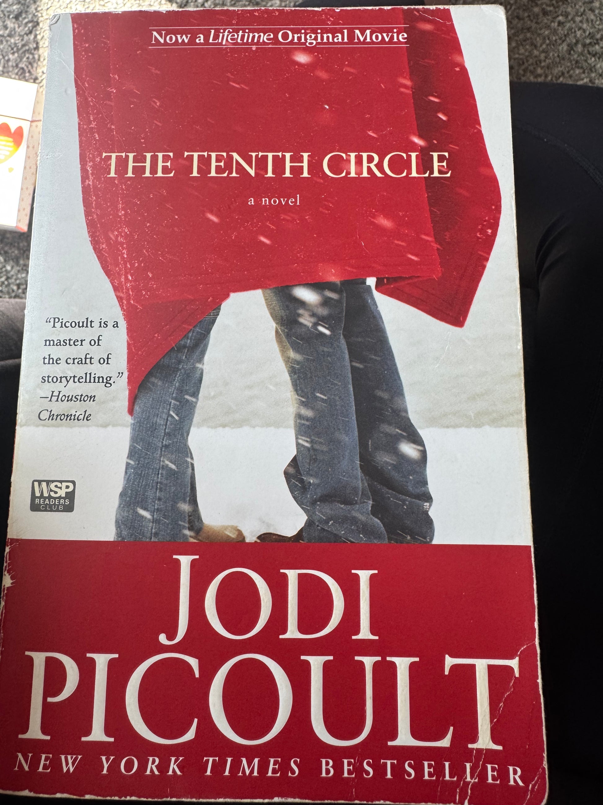 The Tenth Circle paperback novel by Jodi Picoult with red and white cover art