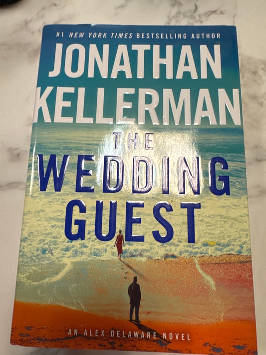 The Wedding Guest hardcover novel by Jonathan Kellerman, Alex Delaware series cover art