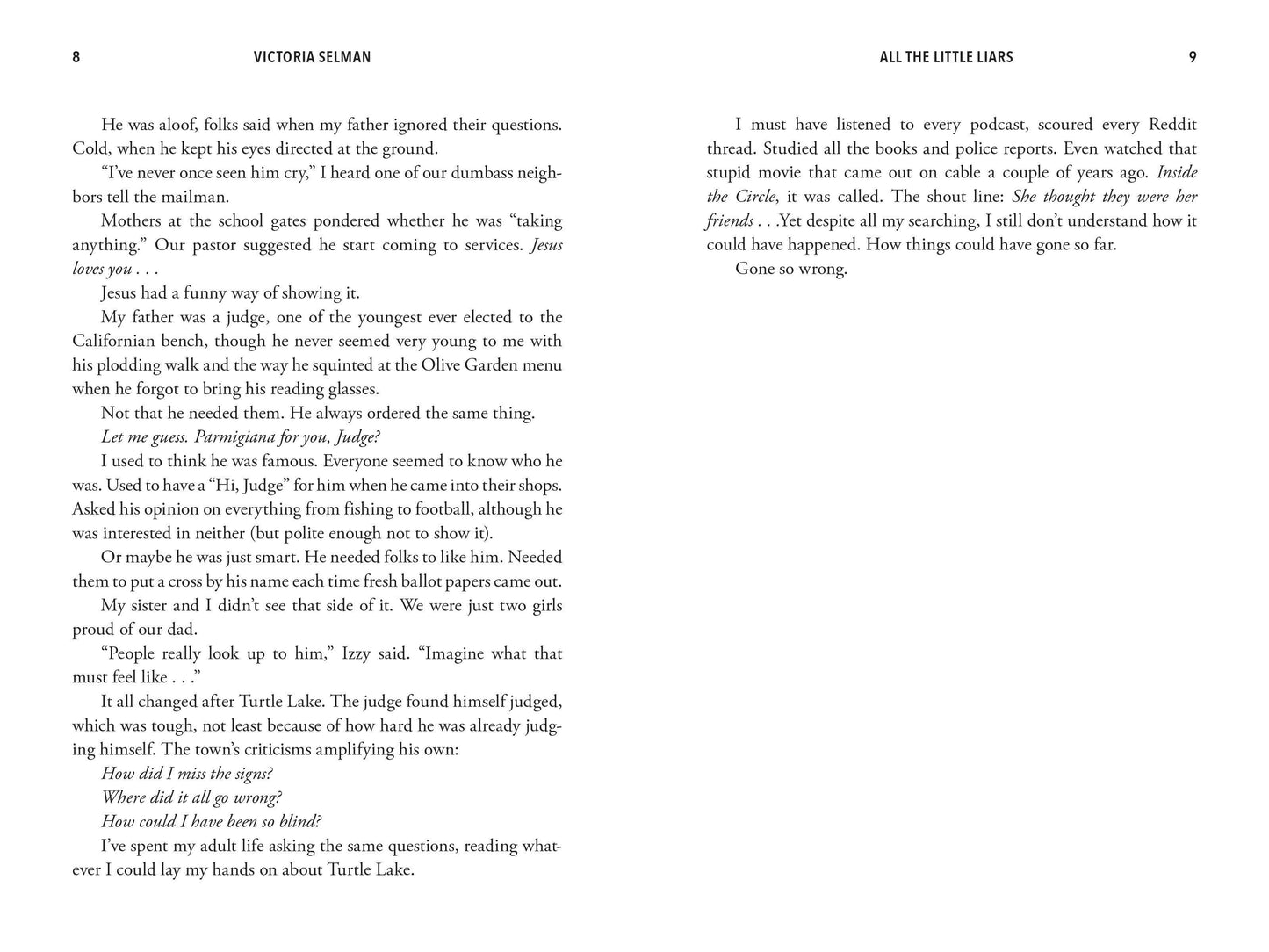 All the Little Liars by Victoria Selman