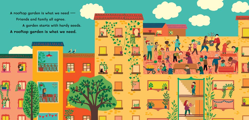 Rooftop Garden: Paperback w/ Audio & Video