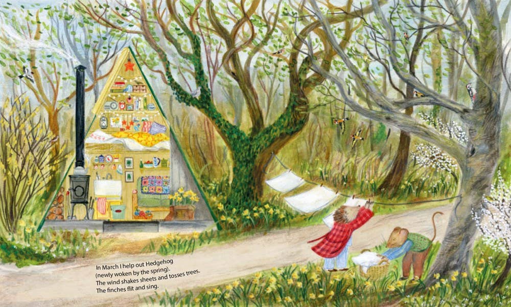 Mouse's Wood: A Year in Nature: Hardcover