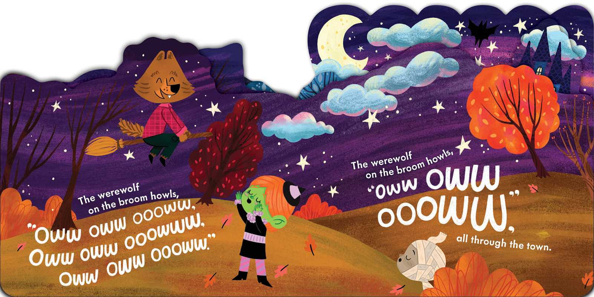 Monsters on the Broom by Annemarie Riley Guertin: Board Books; 14 pages / English
